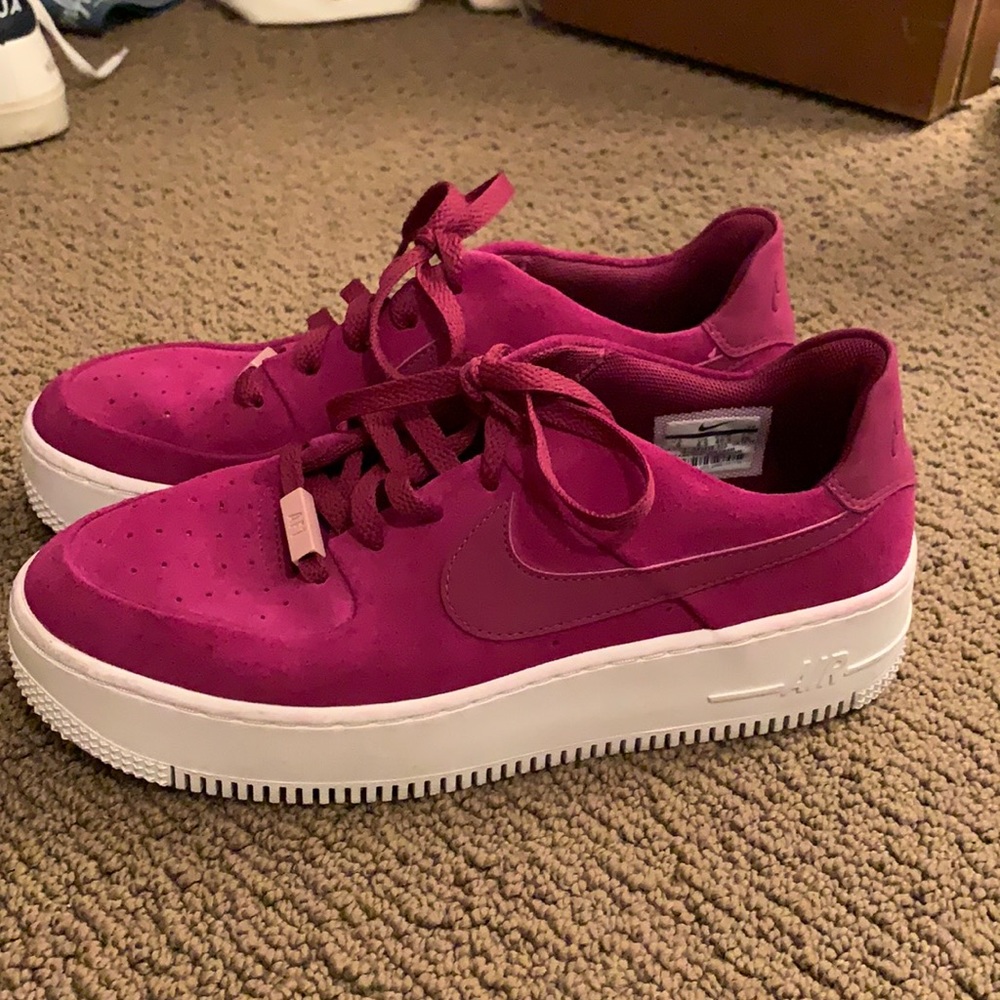 Fuchsia Nike Air Force 1